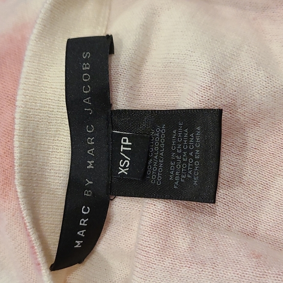 Marc Jacob soft pink checkered cardigan - Picture 5 of 6